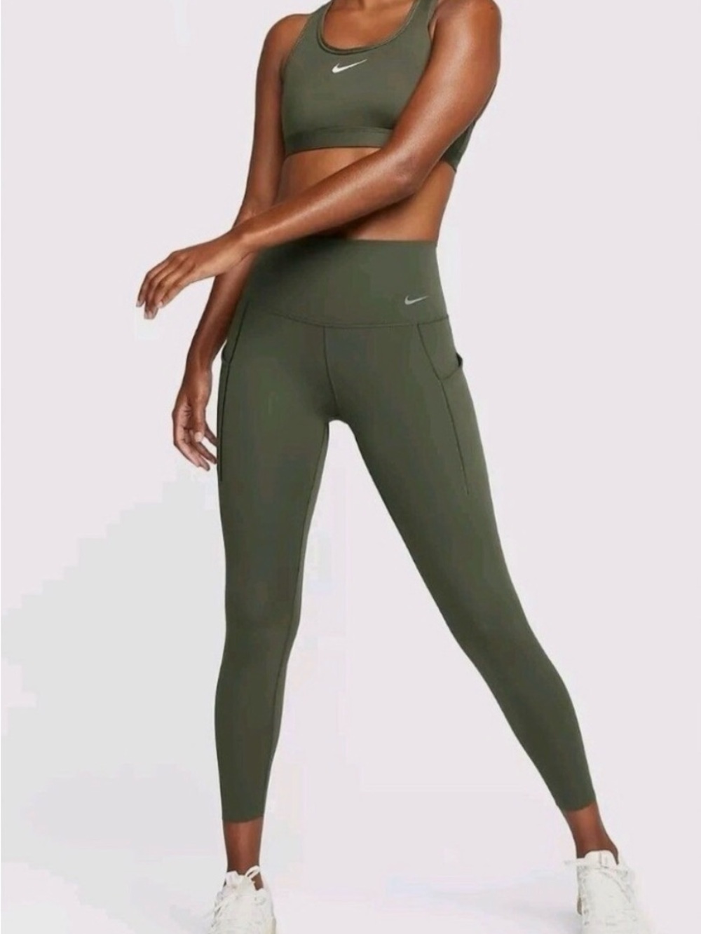Nike Women's Universa Medium-Support
High-Waisted 7/8 Leggings